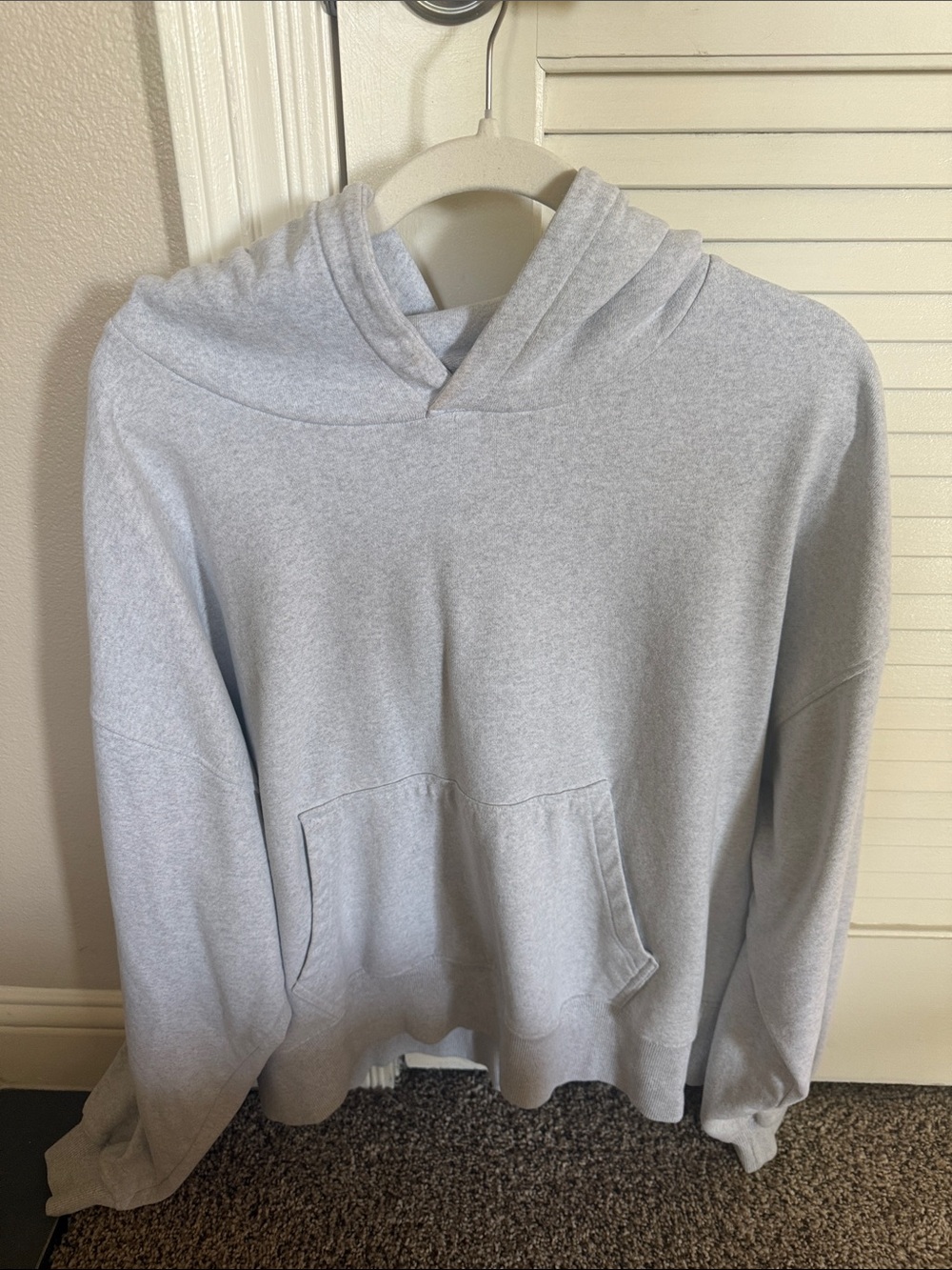 Daily Drills Light Gray Hoodie